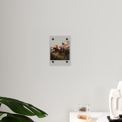 Acrylic Wall Art Panel - Charge up JanJuan Hill