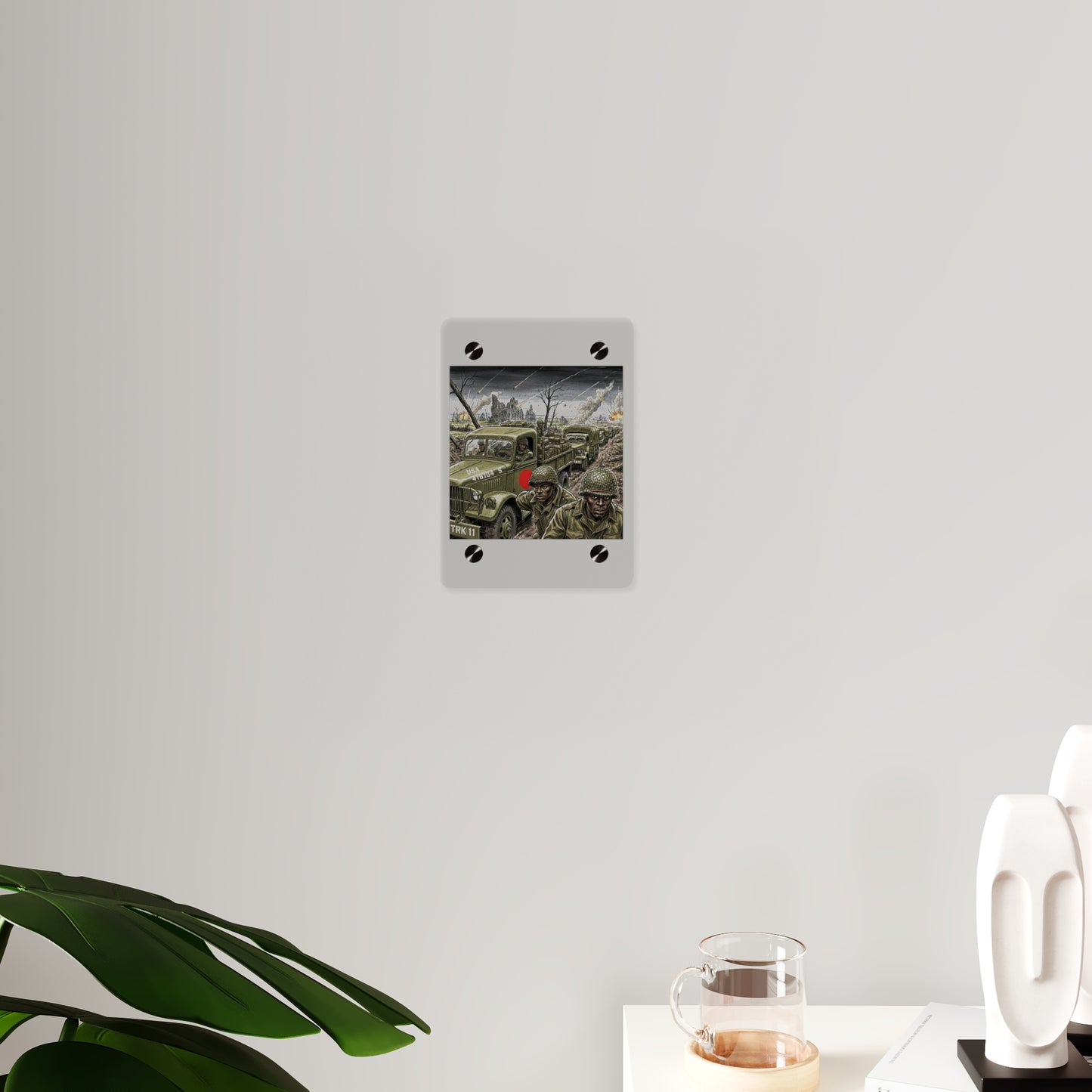 Acrylic Wall Art Panel - RedBall Express w RB