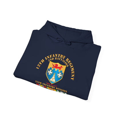 Unisex Heavy Blend™ Hooded Sweatshirt - Army - 2nd Bn 12th Inf w 25th Infantry Division VN Svc Ribbons X 300