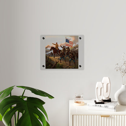 Acrylic Wall Art Panel - Charge up JanJuan Hill