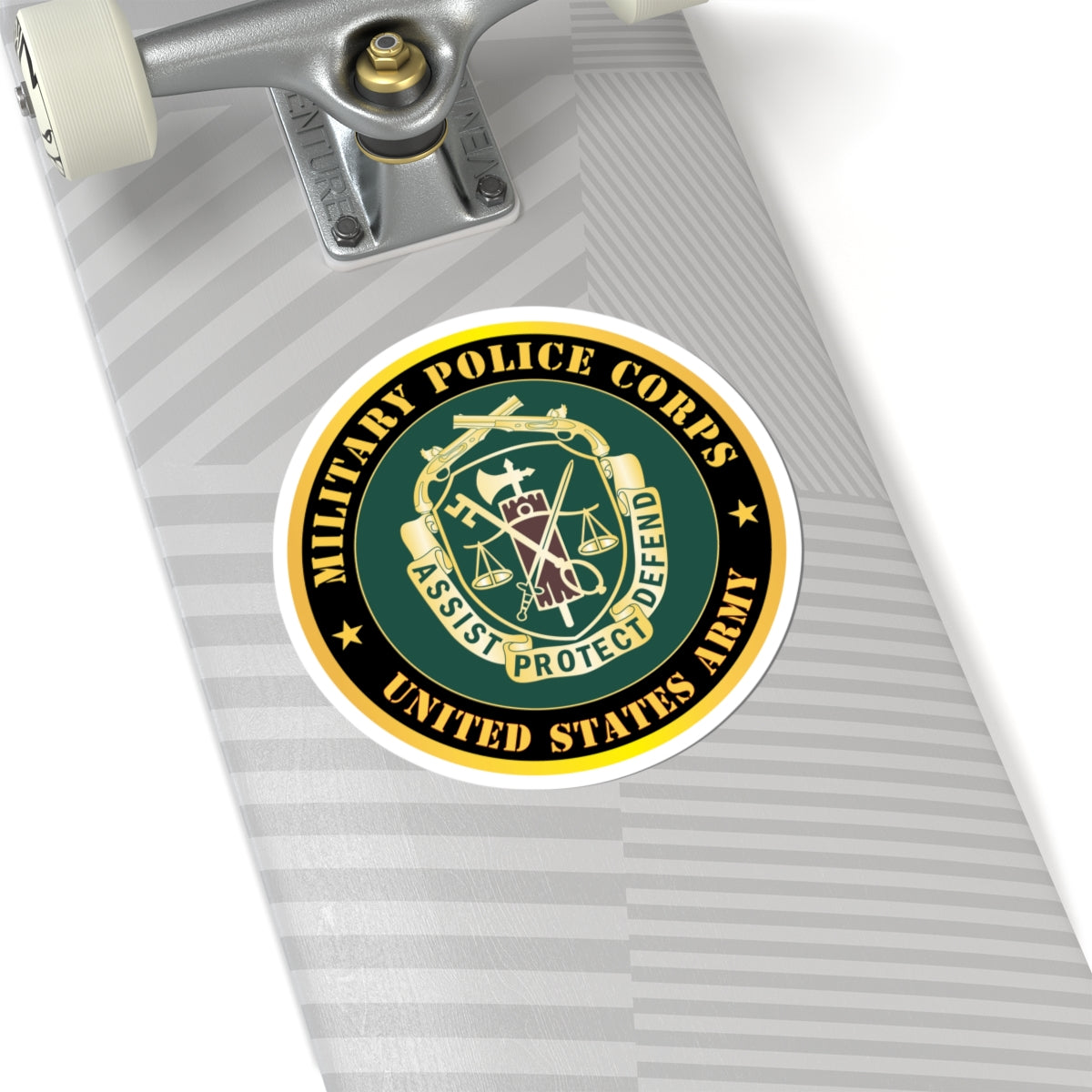 Kiss-Cut Stickers - Army - Military Police Corps Regimental Crest - United States Army
