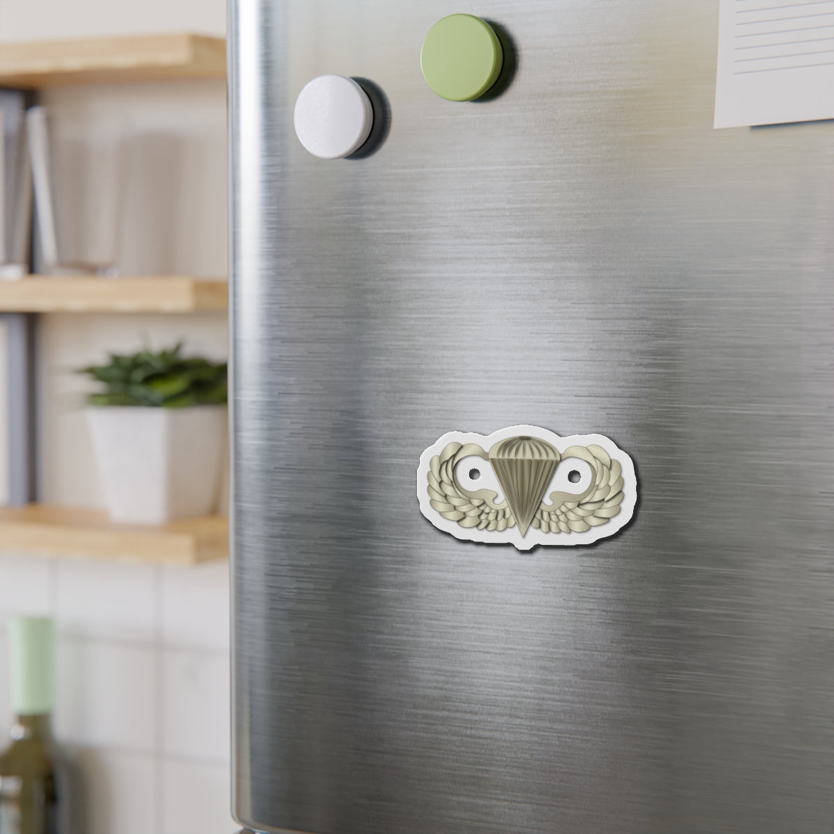 Die-Cut Magnets - Airborne Badge