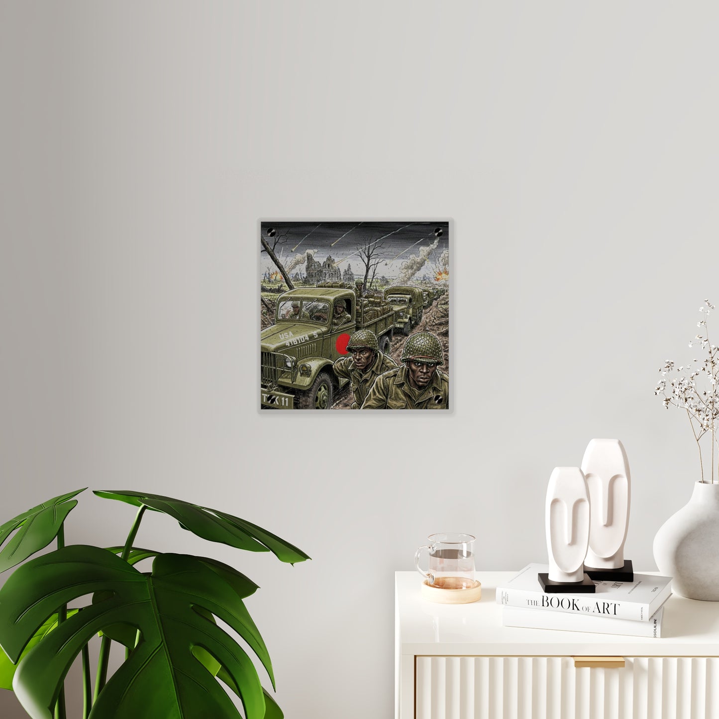 Acrylic Wall Art Panel - RedBall Express w RB