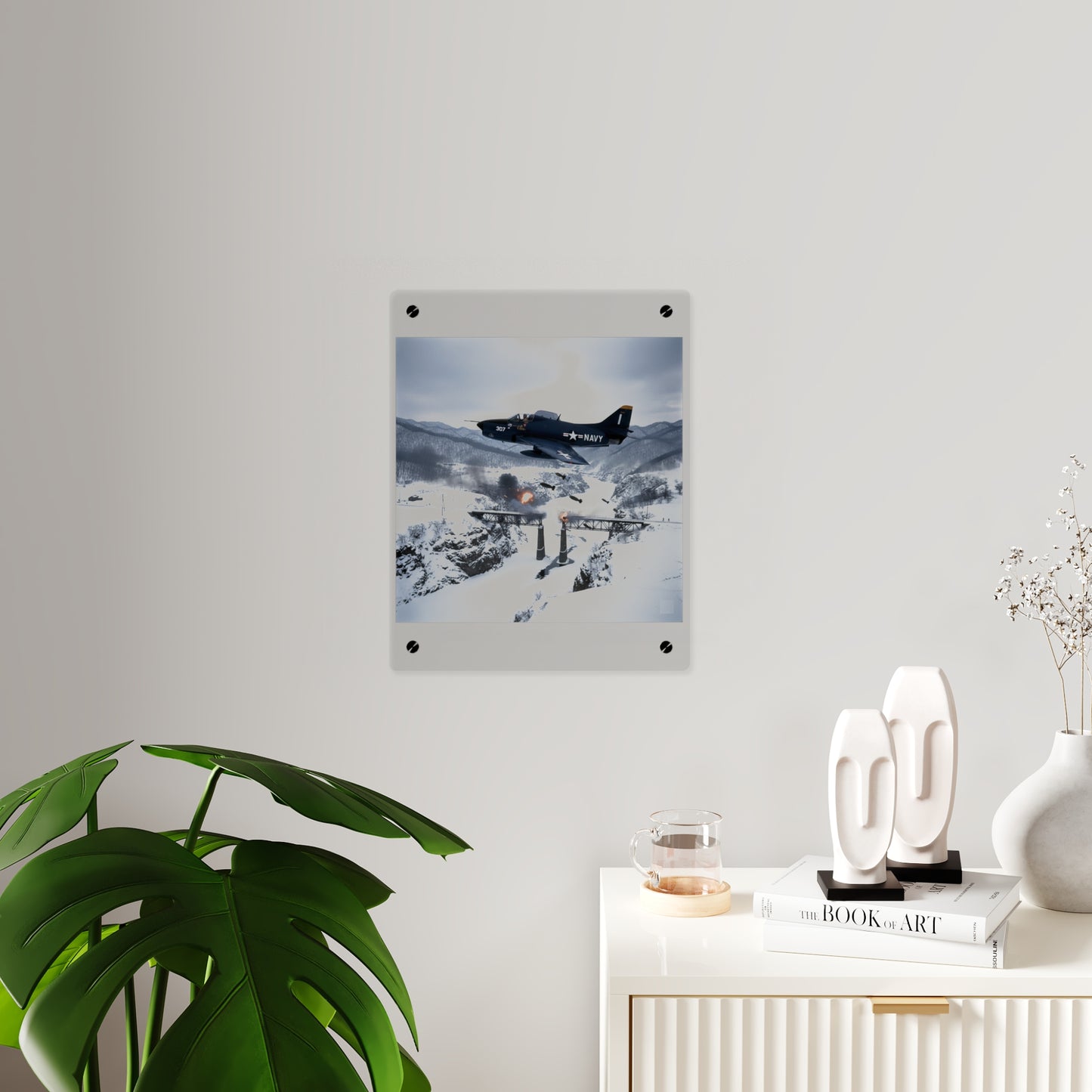 Acrylic Wall Art Panel - Attack at Majon-ni and Samdong-ni during Korean War