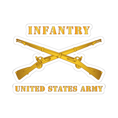 Kiss-Cut Stickers - Army - Infantry - Branch - US Army X 300