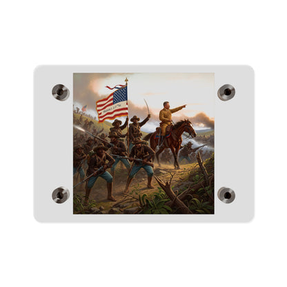 Acrylic Wall Art Panel - Charge up JanJuan Hill