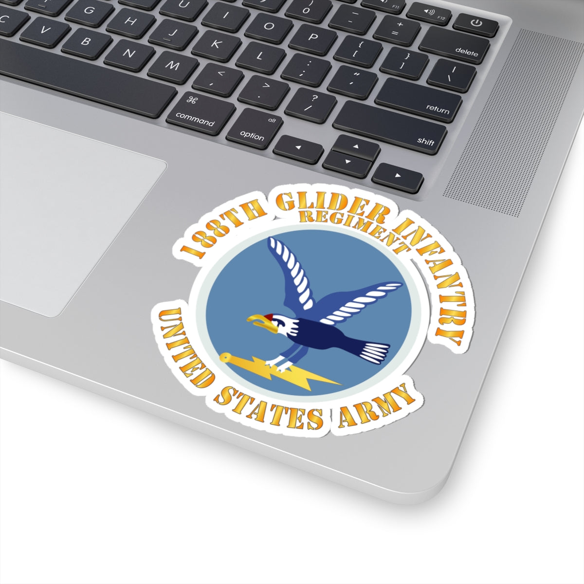 Kiss-Cut Stickers - Army  - 188th Glider Infantry Regiment - SSI X 300