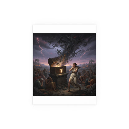 Indoor and Outdoor Silk Posters - Pandoras box