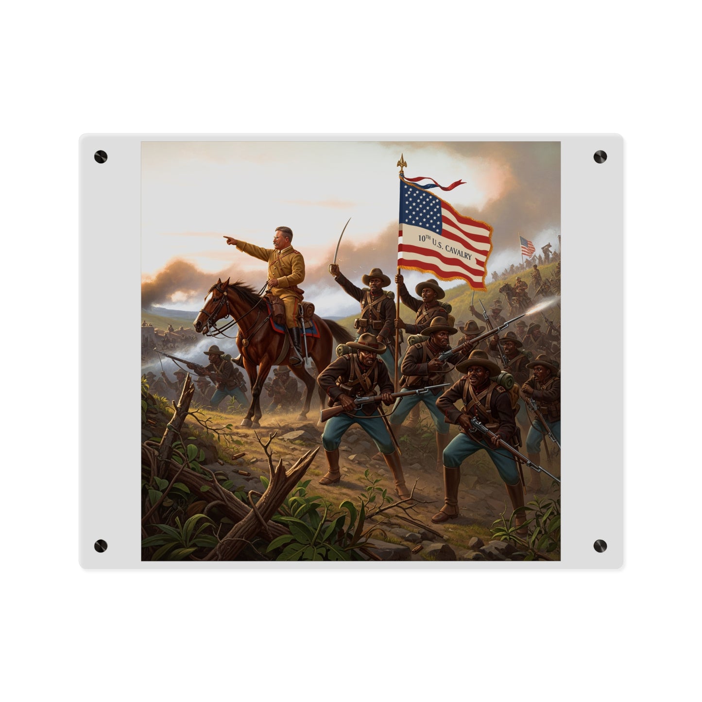 Acrylic Wall Art Panel - Charge up JanJuan Hill