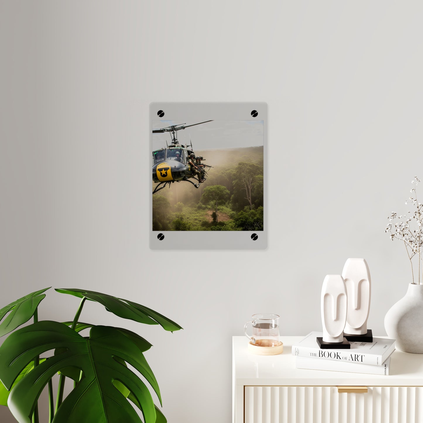 Acrylic Wall Art Panel - 1st Cavalry Division - Air Assault - Vietnam