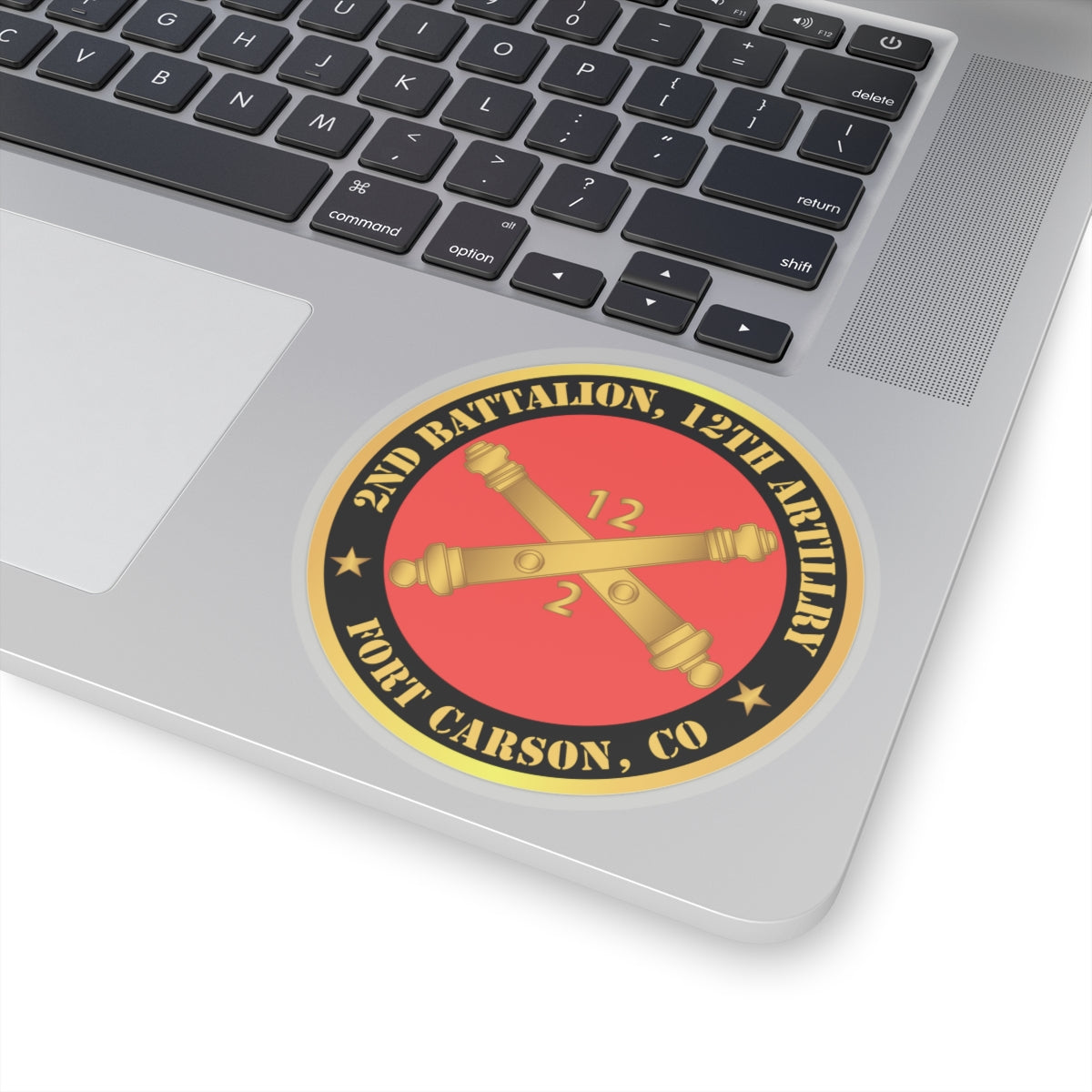 Kiss-Cut Stickers - Army - 2nd Battalion, 12th Artillery Regiment w Branch Ft Carson, CO