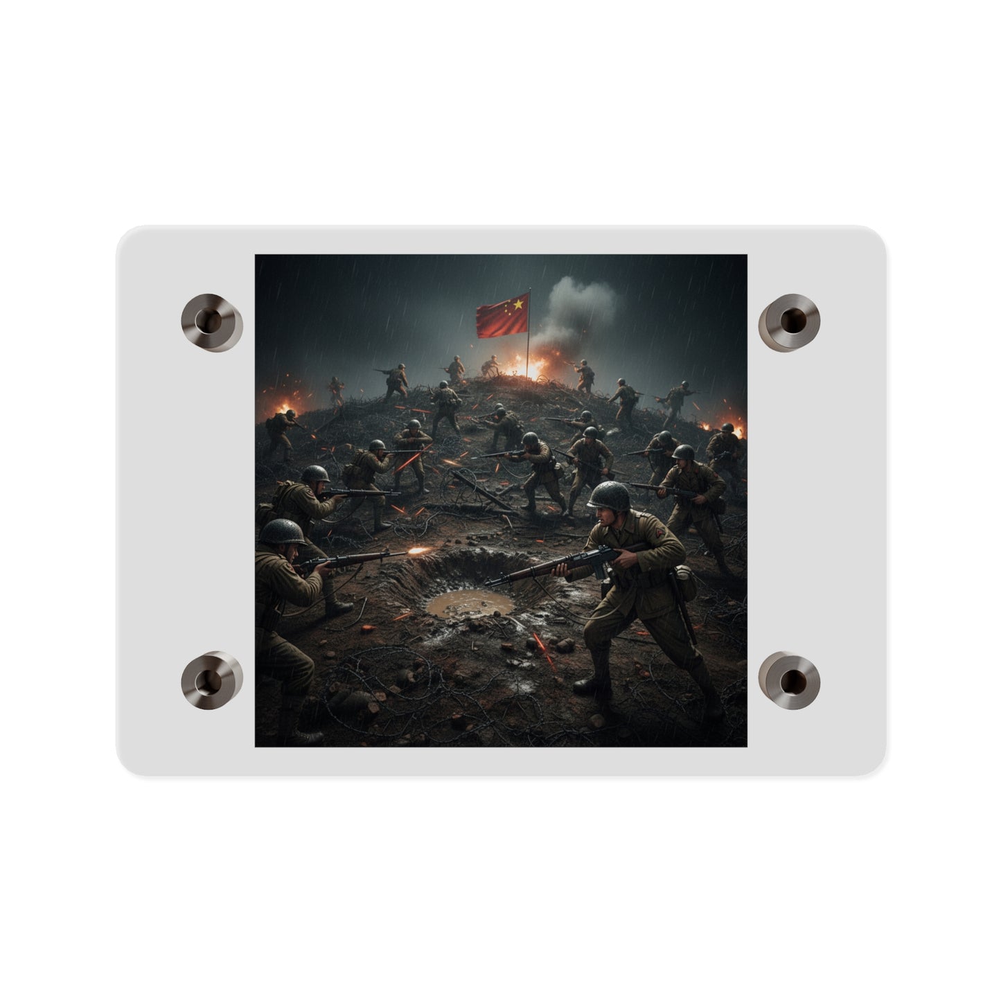 Acrylic Wall Art Panel - PorkChop Hill - Korean War