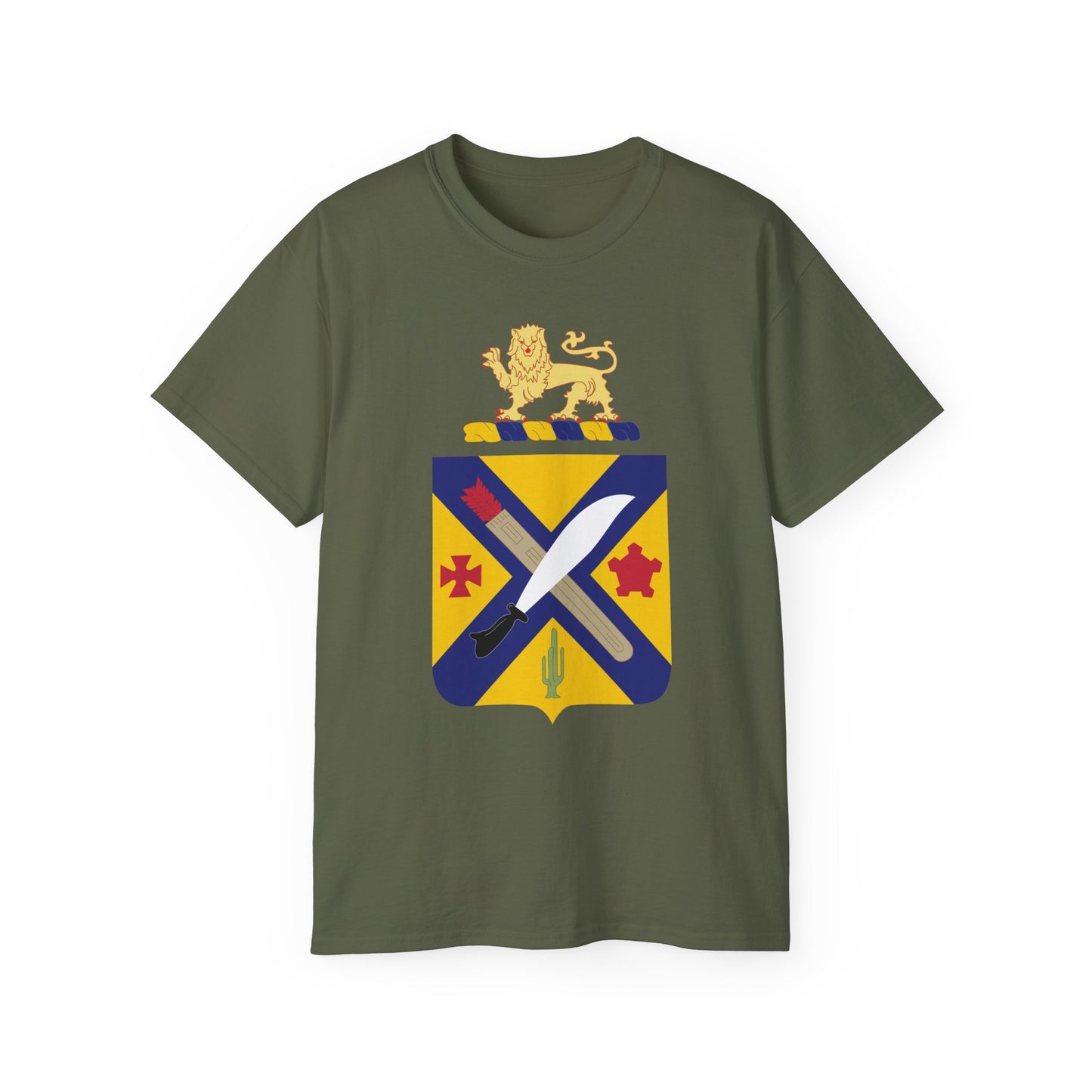 Unisex Ultra Cotton Tee - COA - 2nd Infantry Regiment