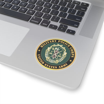 Kiss-Cut Stickers - Army - Military Police Corps Regimental Crest - United States Army