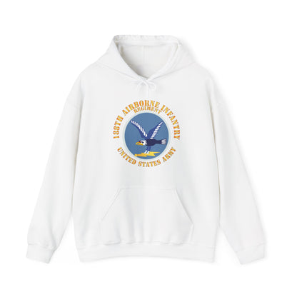 Unisex Heavy Blend™ Hooded Sweatshirt - Army  - 188th Airborne Infantry Regiment - SSI X 300