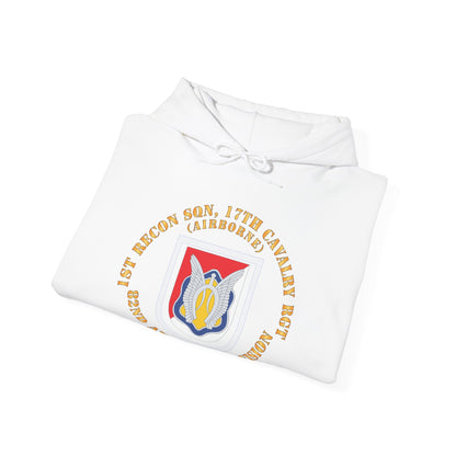 Unisex Heavy Blend™ Hooded Sweatshirt - Army - Flash - 1st Recon Sqn, 17th Cavalry Regiment - Airborne X 300