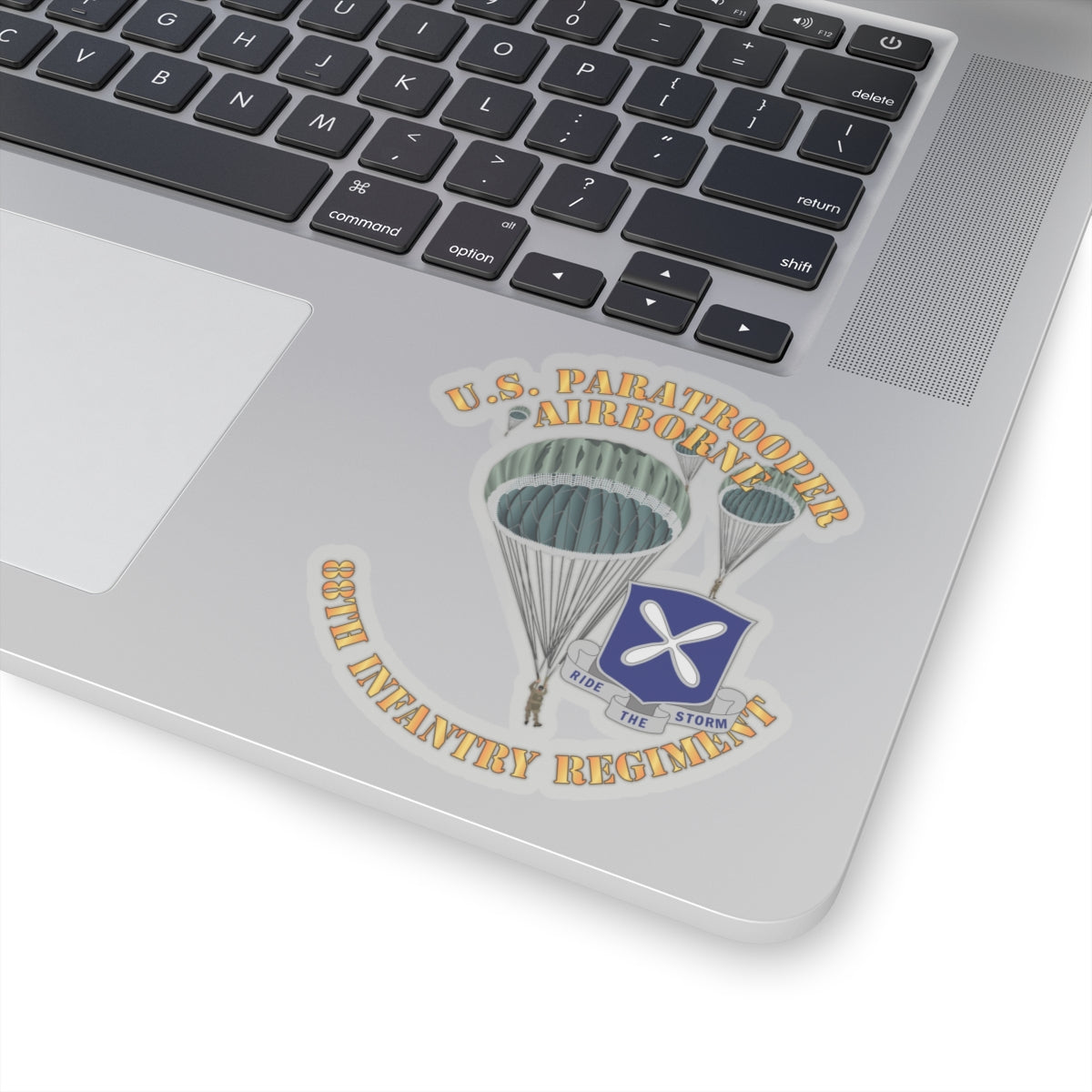 Kiss-Cut Stickers - Army - US Paratrooper - 88th Infantry Regiment X 300
