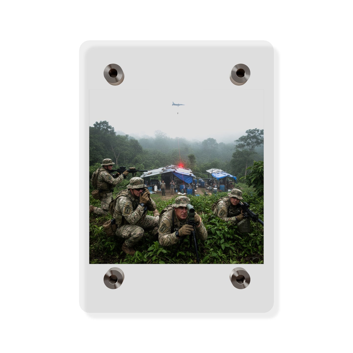 Acrylic Wall Art Panel - Jungle lab