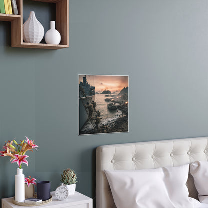 Indoor and Outdoor Silk Posters - Inchon Landing - Korean War