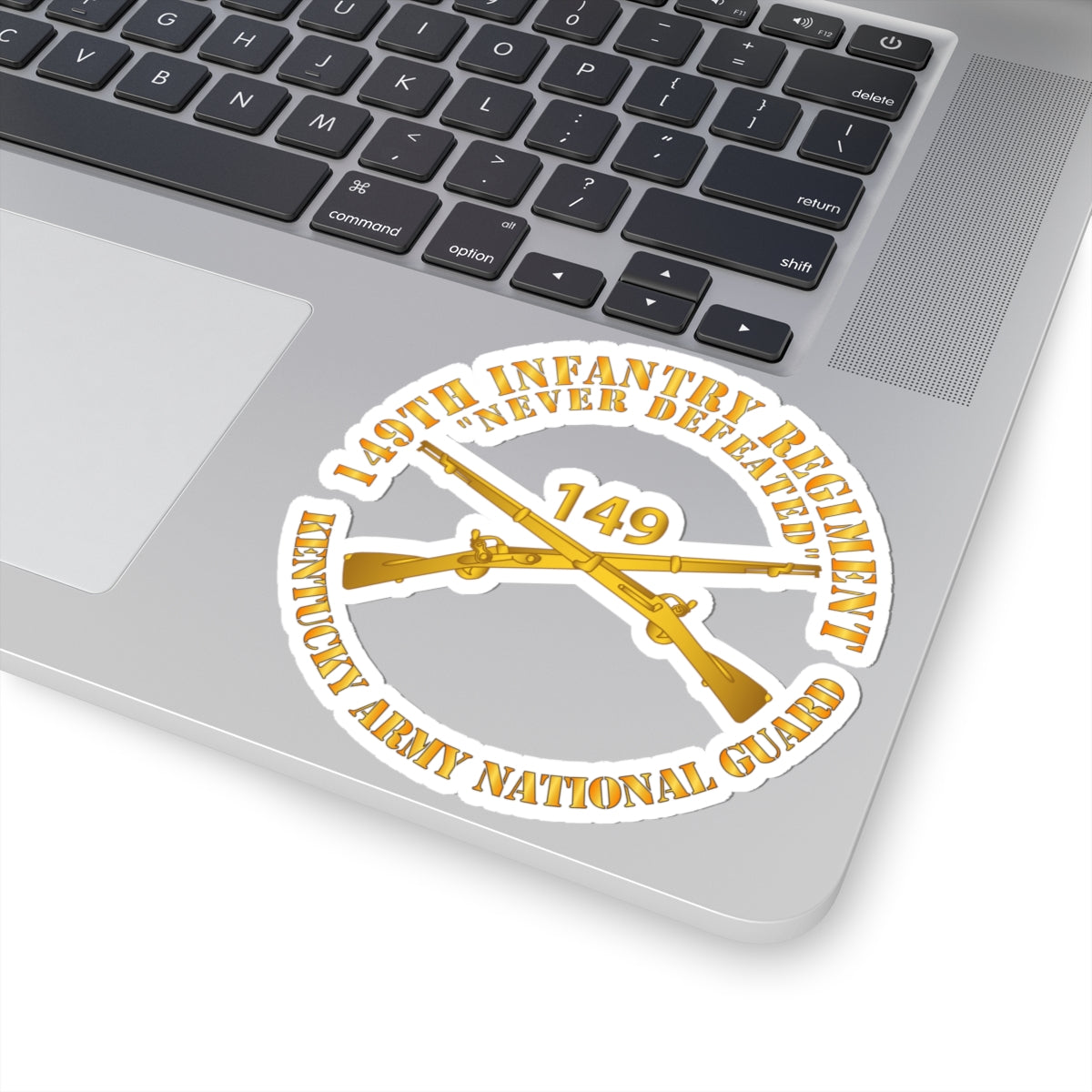 Kiss-Cut Stickers - Army -  149th Infantry Regiment - KYARNG - Branch X 300