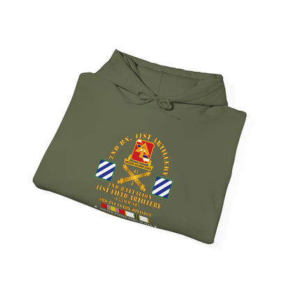Unisex Heavy Blend™ Hooded Sweatshirt - Army - 2nd Bn 41st Artillery - 3rd Inf Div - W걊zburg Germany  w COLD SVC