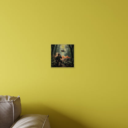 Acrylic Wall Art Panel - Medevac Request - Vietnam