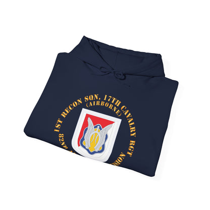 Unisex Heavy Blend™ Hooded Sweatshirt - Army - Flash - 1st Recon Sqn, 17th Cavalry Regiment - Airborne X 300