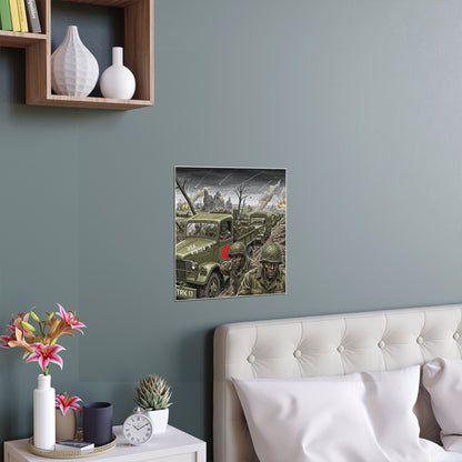 Indoor and Outdoor Silk Posters - RedBall Express w RB