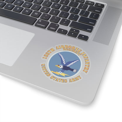 Kiss-Cut Stickers - Army  - 188th Airborne Infantry Regiment - SSI X 300