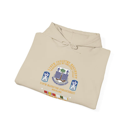 Unisex Heavy Blend™ Hooded Sweatshirt - Army -  118th Infantry Regiment - 218th Manuver Enhancment Bde (MEB) w COLD SVC