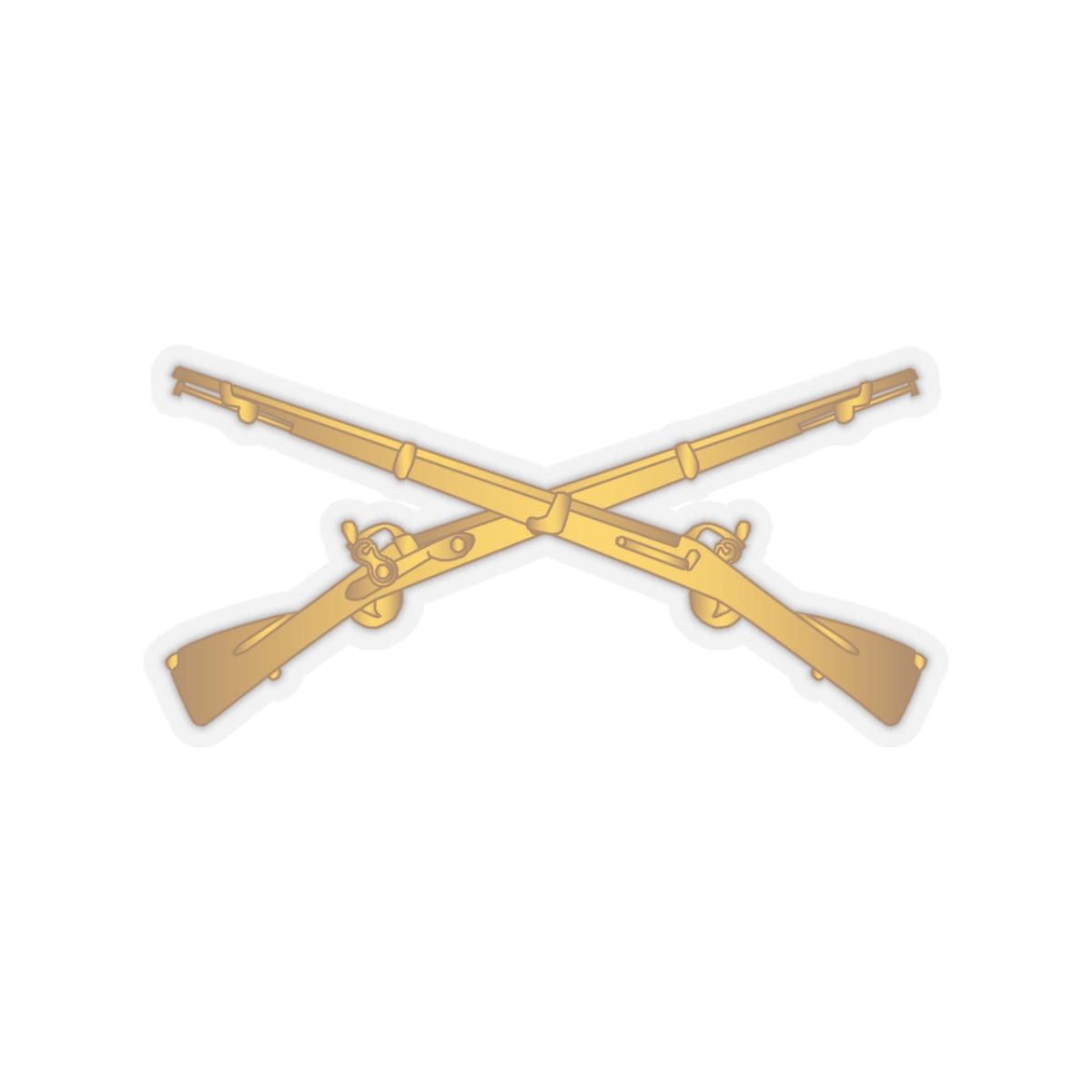 Kiss-Cut Stickers - Army - Infantry Branch wo Txt