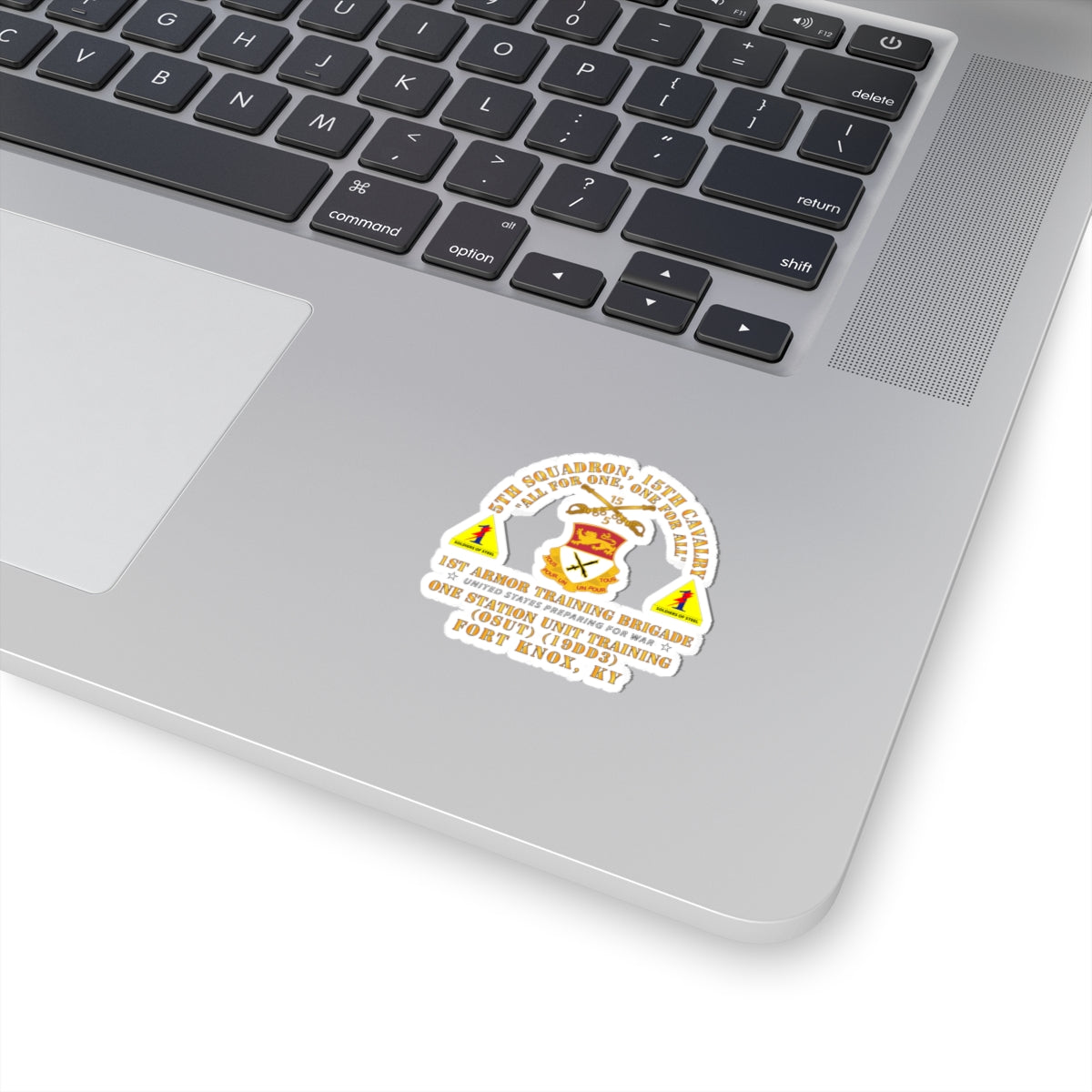 Kiss-Cut Stickers - Army -  5th Squadron, 15th Cavalry (OSUT)(19DD3) - 1st Ar Tng Bde Ft Knox, KY