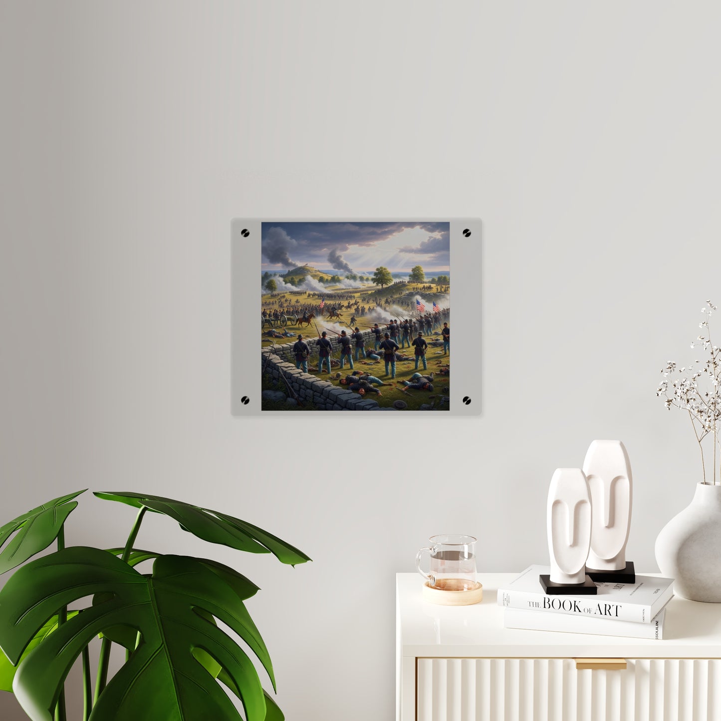 Acrylic Wall Art Panel - Battle of Gettysburg