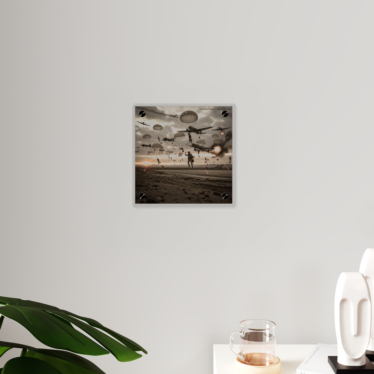 Acrylic Wall Art Panel - Operation Torch Nov 1942