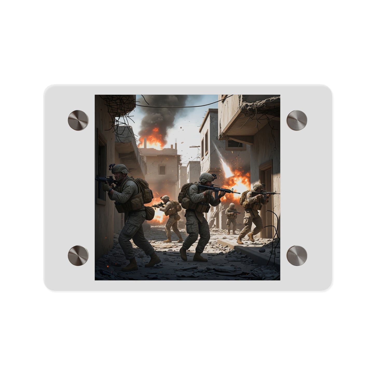 Acrylic Wall Art Panel - 2nd Battle of Fallajuh Iraq War