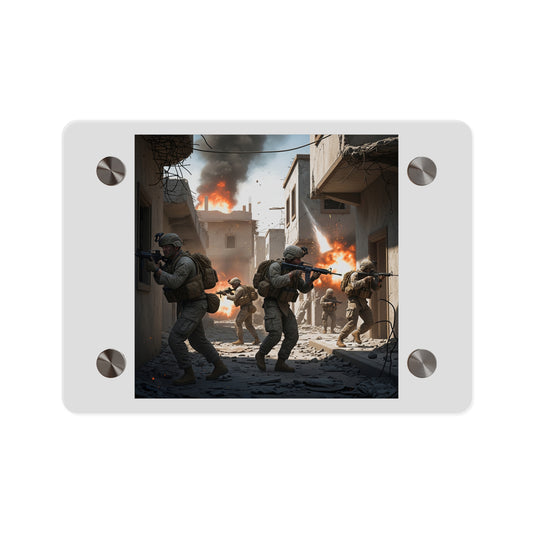 Acrylic Wall Art Panel - 2nd Battle of Fallajuh Iraq War
