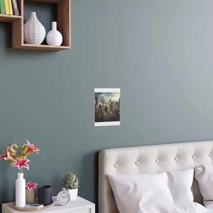 Indoor and Outdoor Silk Posters - Hannibal Battling the Roman Legions as he Enters Rome