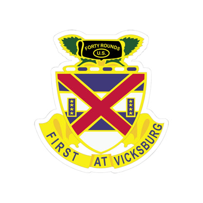 Kiss-Cut Stickers - Army - 13th Infantry Regiment wo Txt - DUI X 300