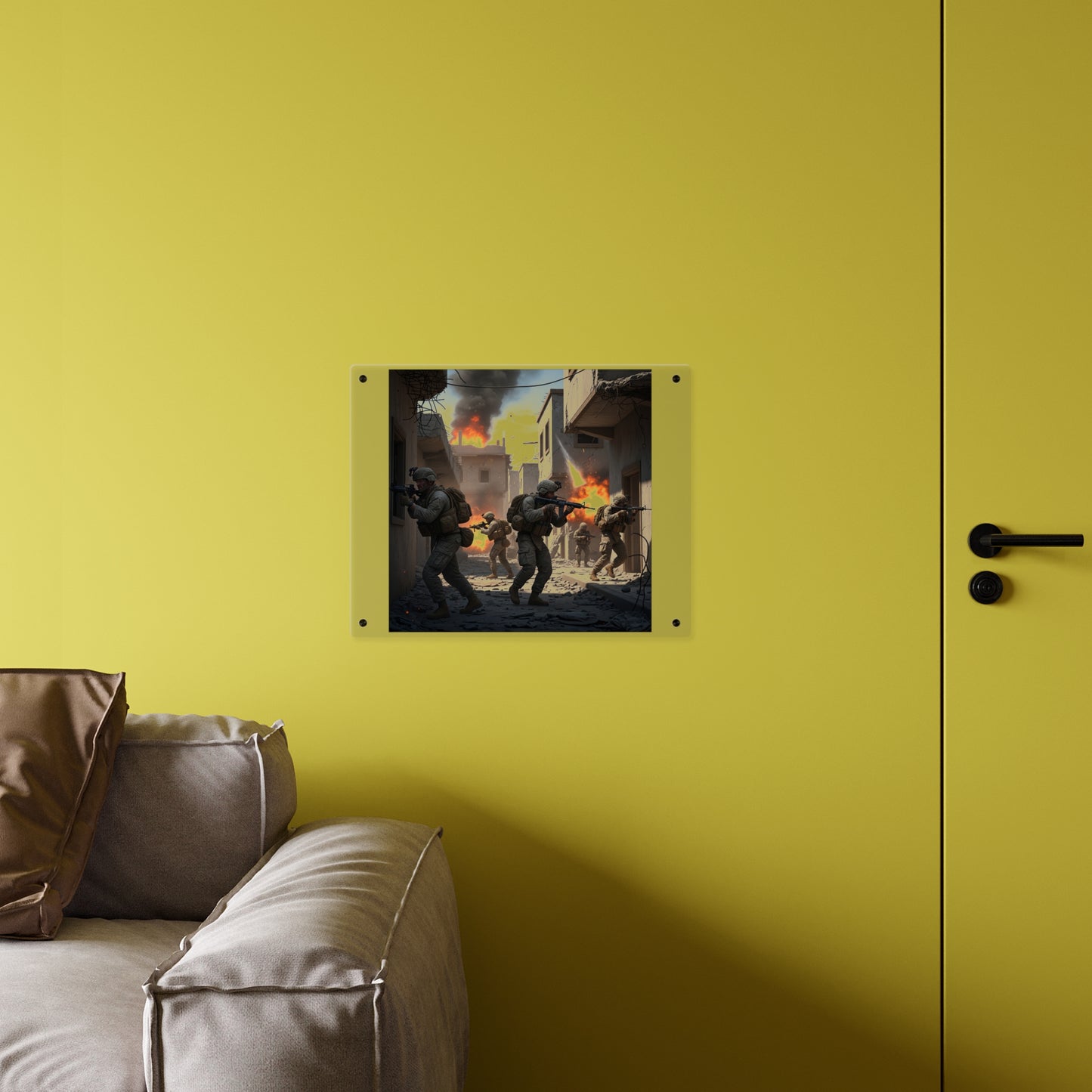 Acrylic Wall Art Panel - 2nd Battle of Fallajuh Iraq War