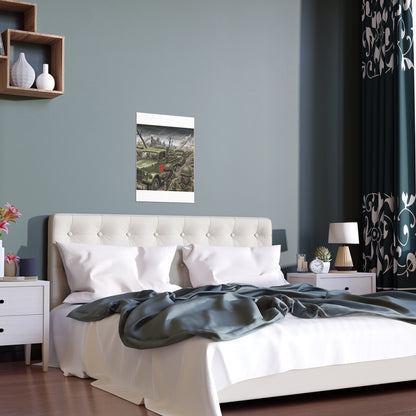 Indoor and Outdoor Silk Posters - RedBall Express w RB