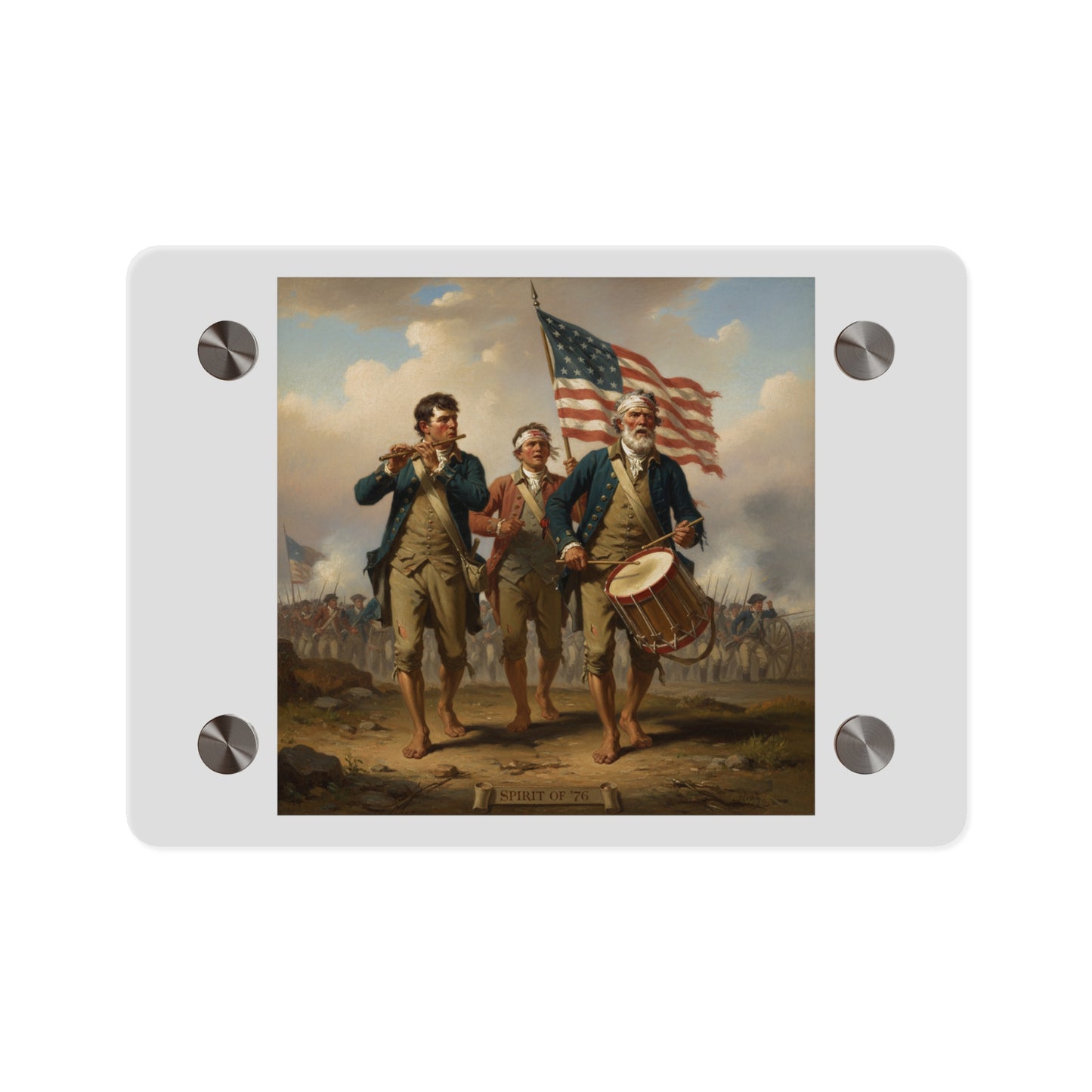 Acrylic Wall Art Panel - Spirit of 76