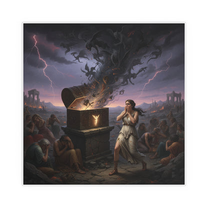 Indoor and Outdoor Silk Posters - Pandoras box