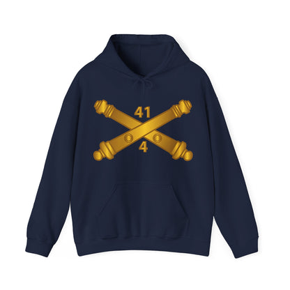Unisex Heavy Blend™ Hooded Sweatshirt - Army - 4th Bn 41st Artillery  w Branch X 300