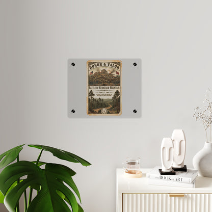 Acrylic Wall Art Panel - Battle of Kennesaw Mountain