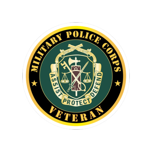 Kiss-Cut Stickers - Army - Military Police Corps Regimental Crest - Veteran