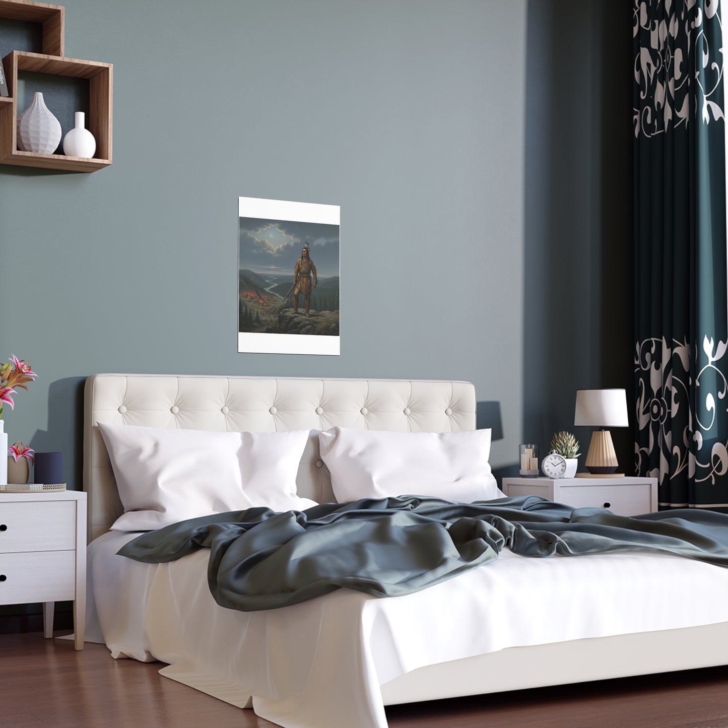 Indoor and Outdoor Silk Posters - The Last Mohican