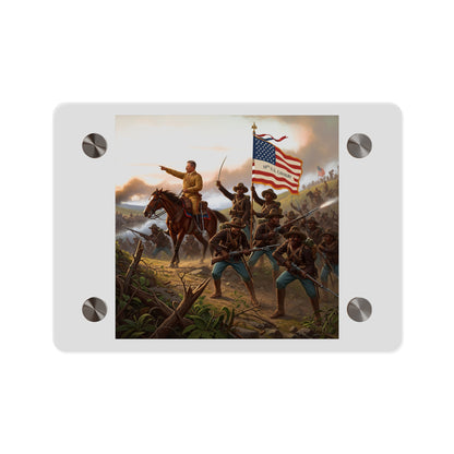 Acrylic Wall Art Panel - Charge up JanJuan Hill
