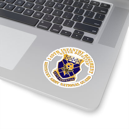Kiss-Cut Stickers - Army -  149th Infantry Regiment - KYARNG - COA X 300