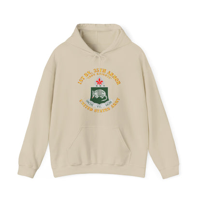 Unisex Heavy Blend™ Hooded Sweatshirt - Army - 1st Bn, 35th Armor - Iron Knights - DUI - V1 X 300