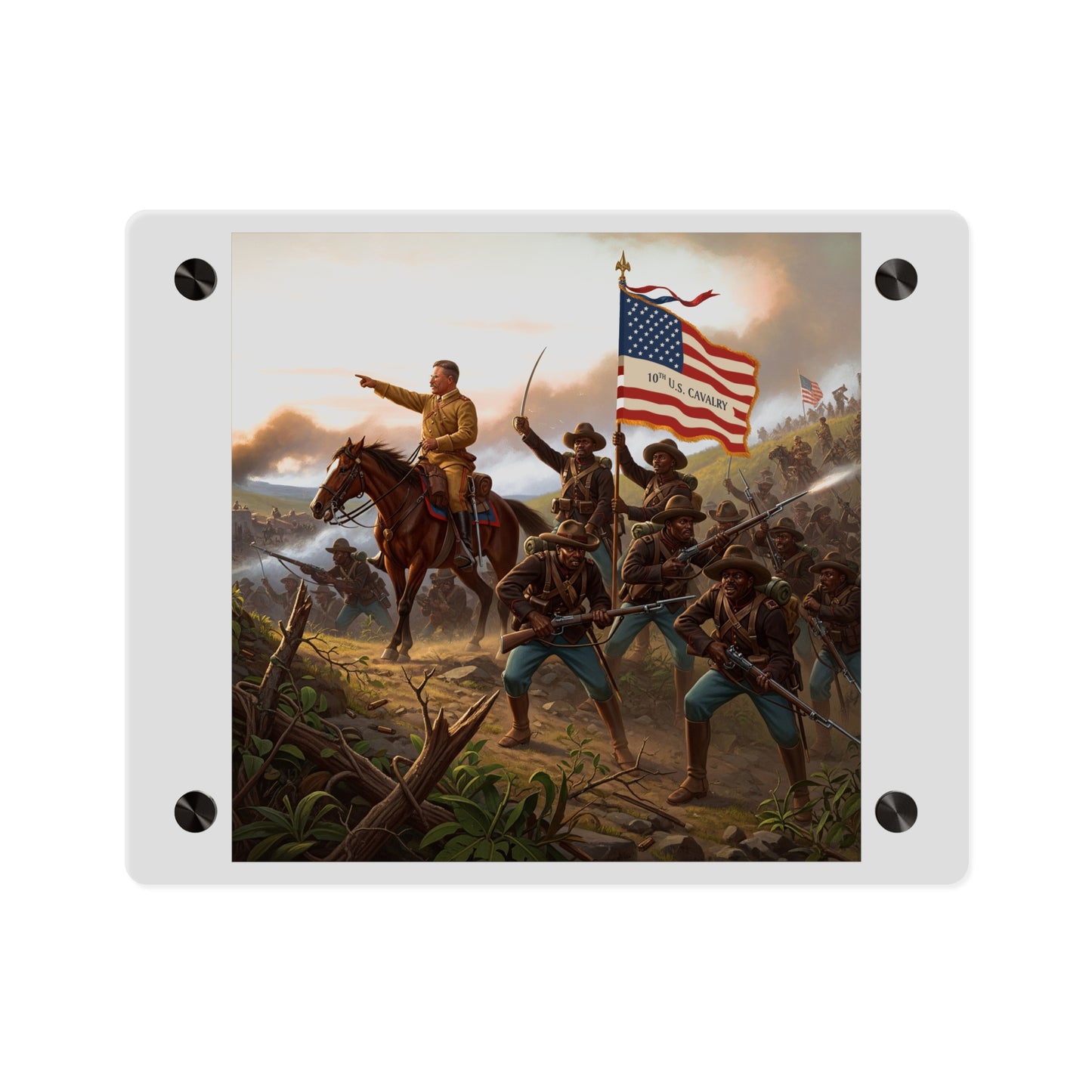 Acrylic Wall Art Panel - Charge up JanJuan Hill